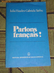 C7 - PARLONS FRANCAIS - IULIA HASDEU - GABRIELA SARBU foto