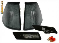 Semnalizari frontale + laterale fumurii (set) - BMW Seria 3 E36 foto