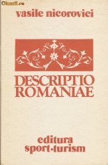 Descriptio Romaniae - Vasile Nicorovici foto