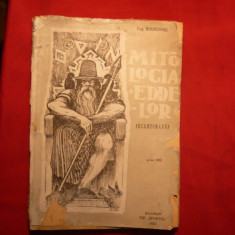 Eugen Boureanul - Mitologia Eddelor - Prima Editie 1922, 160pag ,coperti uzate