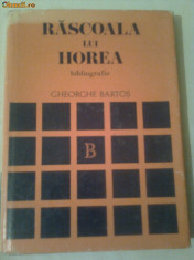 RASCOALA LUI HOREA - BIBLIOGRAFIE ANALITICA ~ GHEORGHE BARTOS foto