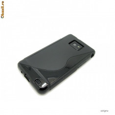 HUSA SAMSUNG GALAXY S II - GALAXY S 2 - HUSA TPU - BLACK TEAR - MODEL NOU foto