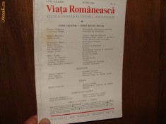 Revista "Viata Romaneasca"