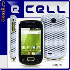 CARCASA AIR SAMSUNG GALAXY MINI S5570 - CARCASA MESH SERIES - WHITE AIR ED - CARCASA SAMSUNG GALAXY MINI S5570 foto