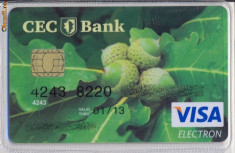 Card bancar CEC BANK 3 foto