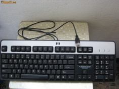 Tastatura _ Tastaturi _ NOI __ HP _ KU_0316 _ USB -- STOC -- EPUIZAT foto