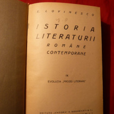 E.Lovinescu - Ist.Lit.- Evolutia Prozei Literare - I.Ed. 1928