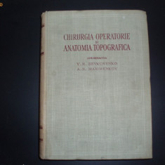 Chirurgia operatorie si anatomia topografica-V.N. Sevkunenko