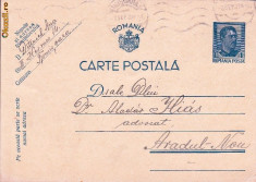 CARTE POSTA- STAMPILA TIMISOARA DITTRICH ANA PT DR.ILIAS ALADAR 1939 CPRO 71 foto