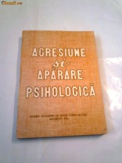 IOAN JUNCU - AGRESIUNE SI APARARE PSIHOLOGICA foto