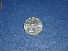 C1PM - USA - QUARTER DOLLAR - 2000 - MONETARIA DENVER/D - MASSACHUSETTS foto