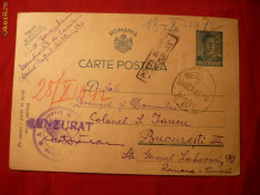 Carte Postala Militara Cenzurata 1942 foto