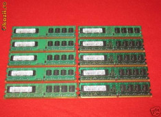 Memorie RAM Hynix 512MB DDR2 533MHz PC2-4200U - CL4 - impecabila - ca noua - ofer PROBA !!! foto