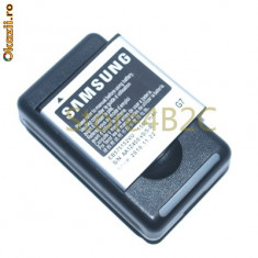 Incarcator priza + Acumulator nou original samsung Galaxy S i9000 9001 galaxy 1650 mAh + folie protectie ecran + expediere gratuita foto