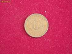 C1PM - ANGLIA - HALF PENNY - 1957 foto