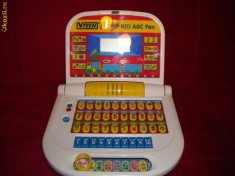 Vtech - Genius Kid ABC Fan - Laptop multifunctional copii cu diverse activitati - Limba germana foto