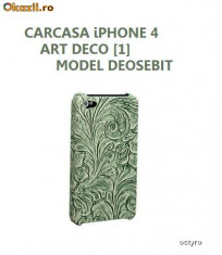 CARCASA iPHONE 4 - HUSA iPHONE 4 - ART DECO [1] - PROTECTIE iPHONE 4 - MODEL DEOSEBIT foto