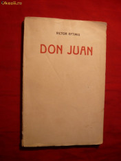 Victor Eftimiu - Don Juan -Prima Ed. 1922 foto