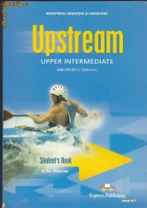 MANUAL LIMBA ENGLEZA UPSTREAM CLASA 10 (X) EXPRESS PUBLISHING Bob Obee Virginia Evans foto