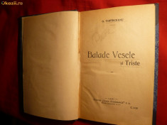 George Toparceanu - Balade Vesele si Triste - cca. 1920 foto