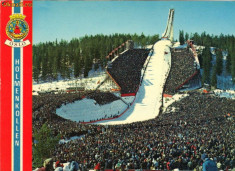 Ilustrata Norvegia, Holmenkollen, trambulina foto