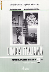 LIMBA ITALIANA - MANUAL CL a VI a LB.1 de ALICE-ILEANA TANASE ED. LOGOS foto