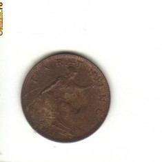 bnk mnd Marea Britanie Anglia farthing 1928