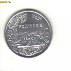 bnk mnd Polinesia Polinezia franceza 2 franci 2003 unc