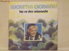 Disc vinil vinyl pick-up LUCRETIA CIOBANU Iar Se Duc Mioarele foto