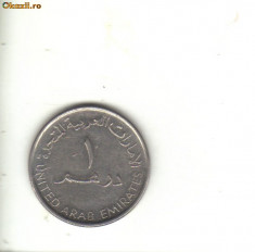 bnk mnd emiratele arabe unite 1 dirham 2008 foto