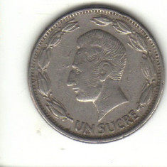bnk mnd Ecuador 1 sucre 1964