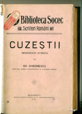 CUZESTII (Monografie istorica)