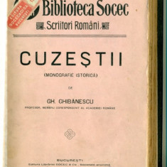 CUZESTII (Monografie istorica)
