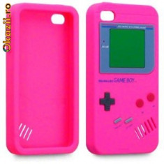 Husa iPhone 4S / 4 Game Boy Silicon foto