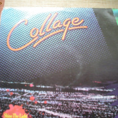 COLLAGE SHINE THE LIGHT 1985 album disc vinyl lp muzica funk soul pop VG+