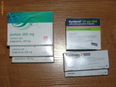 Gynipral, Azitrox, Arefam foto