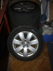 Vand jante 16&amp;quot; Audi A6 model 2004 + anvelope Pirelli P7 225/R16 foto