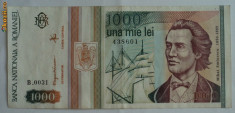 1000 lei 1993, mai foto