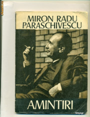 Amintiri-Miron Radu Paraschivescu foto