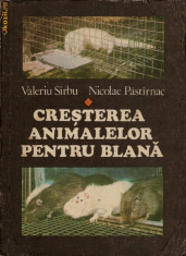 Cresterea animalelor pentru blana - Valeriu Sirbu, N. Pastirnac foto