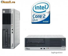 Lichidare STOC, Calculatoare Fujitsu, procesor Core 2Duo E6300, 2 gb ddr2, hdd 80gb sata, factura si garantie 12 luni foto