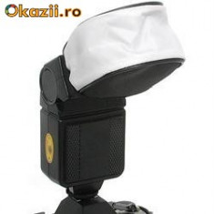 Universal SOFT Flash Bounce Diffuser - Ptr. toate blitzurile !! foto