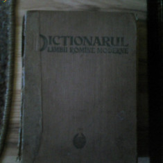 DICTIONARUL LIMBII ROMANE MODERNE