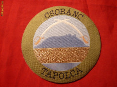 Emblema Militara Ungaria - material textil foto