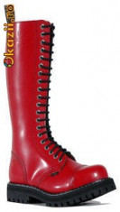 BOCANCI 20 INELE ROSII STEEL FULL RED MARTENS INVADER ARMY foto