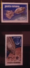 Timbre filatelice de colectie nestampilate Romania, Cosmos, Apollo 9 si 10, 1969, LP 702 foto