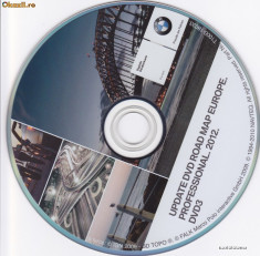 NOU! VERSIUNEA 2012 UPDATE DVD CD NAVIGATIE BMW PROFESSIONAL EUROPA + ROMANIA 2012 (ROMANIA FULL COMUNE,SATE) BMW SERIA 1 3 5 6 7 X3 X5 X6 foto
