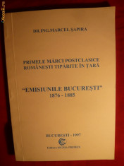 CATALOG SPECIALIZAT emis. BUCURESTI 1876-1885-SAPIRA foto