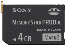 Card memorie Sony Memory Stick Pro Duo 4 GB foto