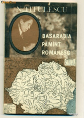 Basarabia Pamant Romanesc - Nicolae Titulescu foto